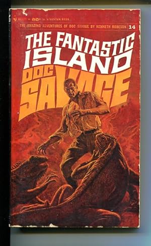 DOC SAVAGE-THE FANTASTIC ISLAND-#14-ROBESON-G-COVER JAMES BAMA- G