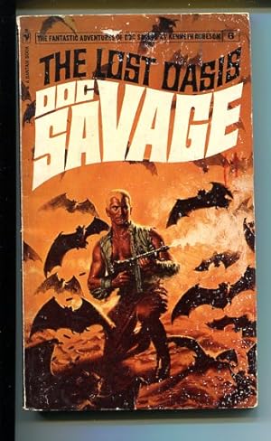 DOC SAVAGE-THE LOST OASIS-#6-ROBESON-G/VG-COVER DOUG ROSA G/VG