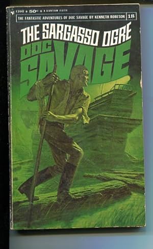 DOC SAVAGE-THE SARAGASSO OGRE-#18-ROBESON-G- JAMES BAMA COVER G