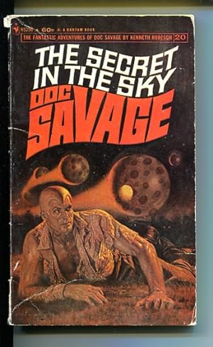 DOC SAVAGE-THE SECRET IN THE SKY-#20-ROBESON-G- JAMES BAMA COVER- G