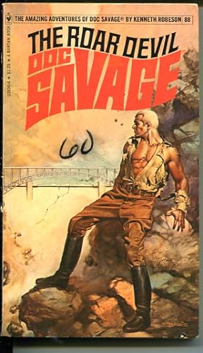 Seller image for DOC SAVAGE-THE ROAR DEVIL-#88-ROBESON-G/VG-BORIS VALLEJO COVER-1ST EDTION G/VG for sale by DTA Collectibles