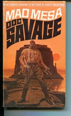 DOC SAVAGE-MAD MESA-#66-ROBESON-G-JAMES BAMA COVER-1ST EDITION G