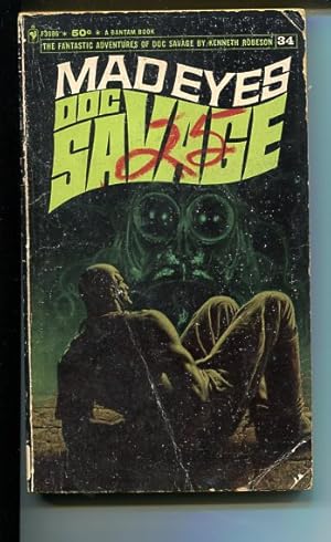 DOC SAVAGE-MADEYES-#34-ROBESON-G-JAMES BAMA COVER-1ST EDITION G