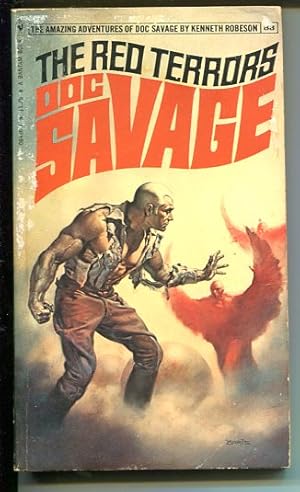 DOC SAVAGE-THE RED TERRORS-#83-ROBESON-G-BORIS VALLEJO-1ST EDITION G