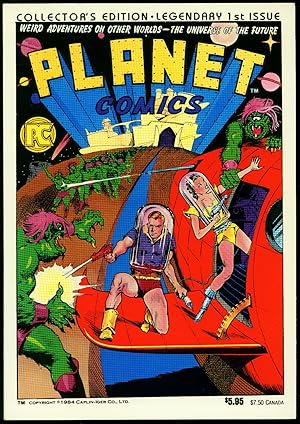 Planet Comics #1 1984 reprint- Rare Fiction House Golden Age VF