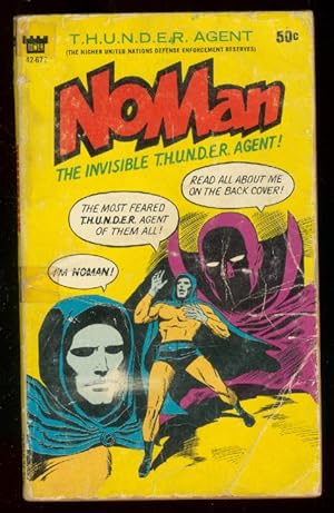 NOMAN PAPERBACK 1966-INVISIBLE THUNDER AGENT-WALLY WOOD G