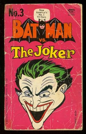 BATMAN vs. THE JOKER PAPERBACK-1st PRINT-1966-ROBIN--DC G/VG