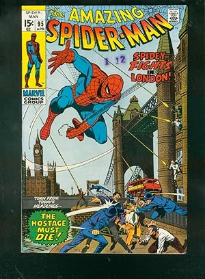 AMAZING SPIDER-MAN #95 1971-MARVEL COMICS-J ROMITA ART VF