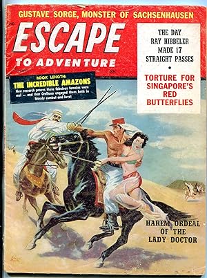 Escape To Adventure August 1960-JUNE HARLOW-BULLFIGHTING G-