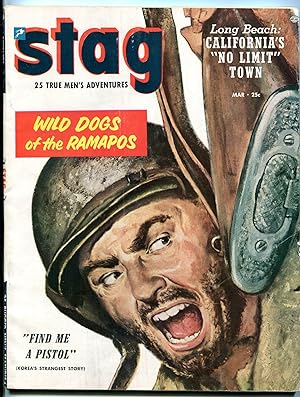 Stag Magazine March 1953- Human Cannon Ball- Mens Adventure