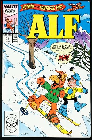 ALF #16-MARVEL COMICS-NBC-TV-MELMAC-1989 NM