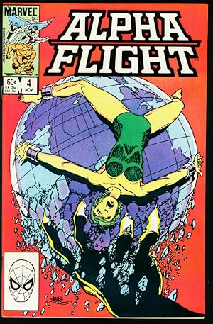 ALPHA FLIGHT #4-MARVEL COMICS-MUTANTS-JOHN BYRNE NM