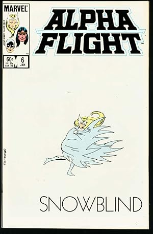 ALPHA FLIGHT #6-MARVEL COMICS-MUTANTS-JOHN BYRNE NM