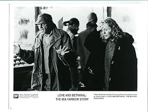 Seller image for LOVE & BETRAYAL:MIA FARROW STORY-1995-8X10 PROMO STILL-PATSY KENSIT-BIOGRAPHY VF for sale by DTA Collectibles