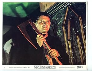 Seller image for THE HOUSE THAT DRIPPED BLOOD-1971- 8 X 10 STILL-HORROR-AXE-#1-fn for sale by DTA Collectibles