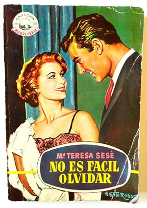 Seller image for No es facil olvidar for sale by Librera Salvalibros Express