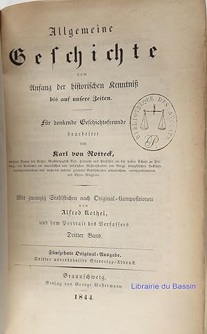 Immagine del venditore per Allgemeine geschichte vom Anfang der historischen Kenntnis bis auf unsere Zeiten Dritter band venduto da Librairie du Bassin