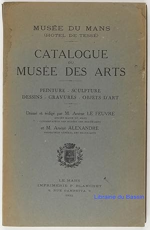 Image du vendeur pour Muse du Mans (Htel de Tess) Catalogue du Muse des Arts mis en vente par Librairie du Bassin