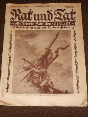 Rat und Tat - Illustrierte Familienzeitschrift (Nummer 34, 9. Jahrgang 1927)