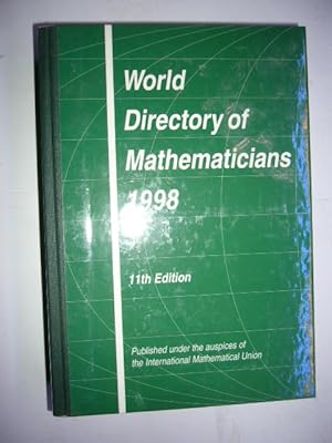 World Directory of Mathematicians 1998 11th edition