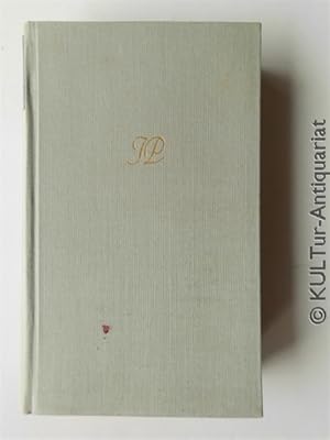 Bild des Verkufers fr Jean Paul Werke - Vierter Band : Kleinere erzhlende Schriften 1796-1801. zum Verkauf von KULTur-Antiquariat