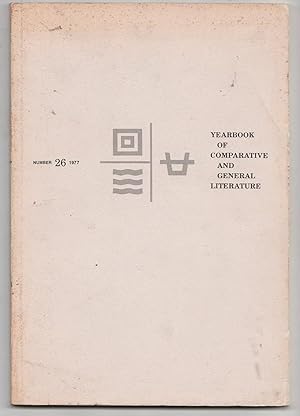 Imagen del vendedor de Yearbook of Comparative and General Literature, number 26, 1977 a la venta por Biblioteca de Babel