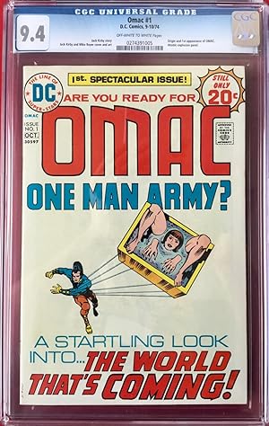 OMAC No. 1 (Sept./Oct. 1974) - CGC Graded 9.4 (NM)