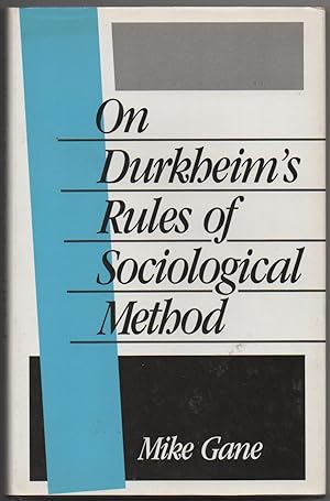 Seller image for On Durkheim's Rules of Sociological Method for sale by The Glass Key