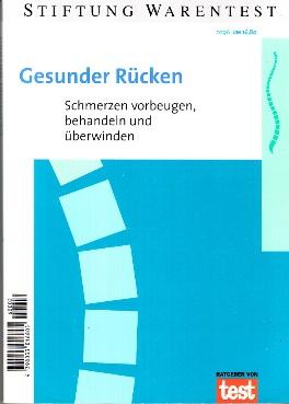 Seller image for Gesunder Rcken. Schmerzen vorbeugen, behandeln und berwinden for sale by Buchversand Joachim Neumann