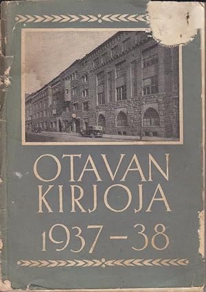 Otavan Kirjaluettelo 1937-38 [SCARCE BOOK CATALOGUE]