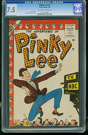 Pinky Lee #1-CGC 7.5 Highest Graded- Atlas -Stan Lee-SOUTHERN STATES 1197124007