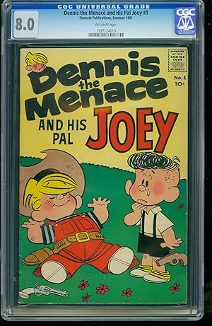 DENNIS THE MENACE AND HIS PAL JOEY #1-CGC 8.0-SOUTHERN STATES - 1197124010