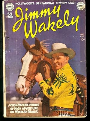 JIMMY WAKELY #1-DC-1949-MOVIE B-WESTERN PHOTO COVER G/VG