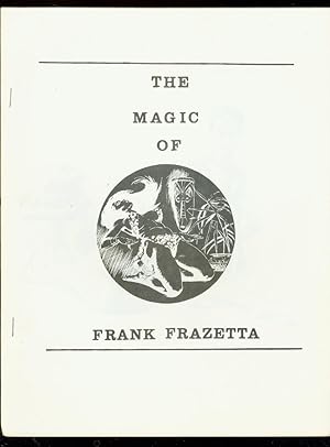 MAGIC OF FRANK FRAZETTA #1 FANZINE-TIKI COVER VF