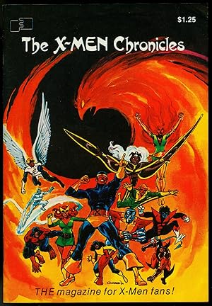 X-Men Chronicles #1 1981-FANZINE-Dave Cockrum cover - Jim Shooter FN