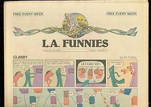 L.A. FUNNIES #3 NOV 30 1983-GUMBY-HEY COACH-ZIPPY--RARE VF