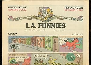 L.A. FUNNIES #6 DEC 21 1983-GUMBY-HEY COACH-ZIPPY--RARE VF
