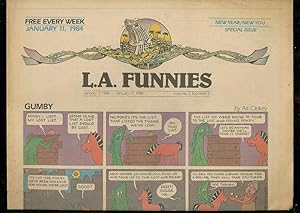 L.A. FUNNIES JAN 11 1984-GUMBY-HEY COACH-ZIPPY-RAREST VF