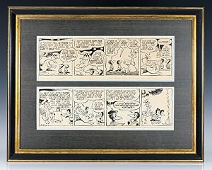 Walt Kelly Pogo Strips Original Drawings.
