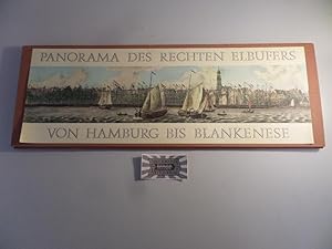 Seller image for Panorama des rechten Elbufers von Hamburg bis Blankenese. for sale by Druckwaren Antiquariat