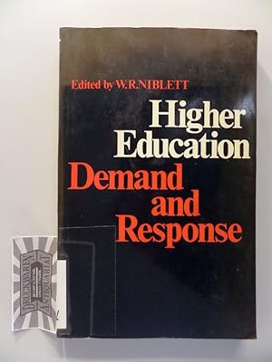 Bild des Verkufers fr Higher Education - Demand and Response. zum Verkauf von Druckwaren Antiquariat