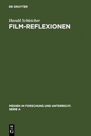 Bild des Verkufers fr Film-Reflexionen : Autothematische Filme von Wim Wenders, Jean-Luc Godard und Federico Fellini zum Verkauf von AHA-BUCH GmbH