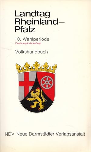 Imagen del vendedor de Landtag Rheinland-Pfalz 10. Wahlperiode 1983 - 1987 - [Volkshandbuch] a la venta por Versandantiquariat Nussbaum