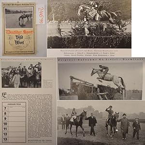 Deutscher Pferdesport-Kalender 1934. Deutscher Sport in Bild und Wort