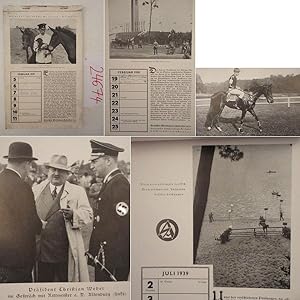 Deutscher Pferdesport-Kalender 1939. Deutscher Sport in Bild und Wort