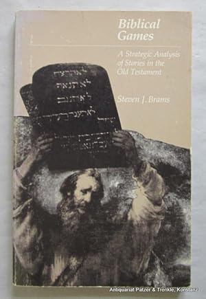 Bild des Verkufers fr Biblical Games. A Strategic Analysis of Stories in the Old Testament. Cambridge, Mass., The MIT Press, 1982. XI, 195 S. Or.-Kart.; berieben, Rcken etwas verblasst. (ISBN 0262520745). - Bleistiftunterstreichungen. zum Verkauf von Jrgen Patzer
