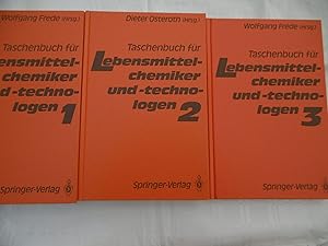 Taschenbuch für Lebensmittelchemiker und -technologen Band 1 - 3 vollständig