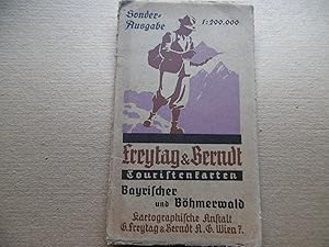 Freytag & Berndt Touristenkarten Bayrischer und Bömerwald Sonderausgabe 1 : 200.000