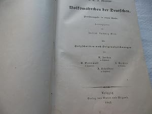 Volksmährchen der Deutschen - Prachtausgabe in einem Bande Herausgegeben von Julius Ludwig Klee M...