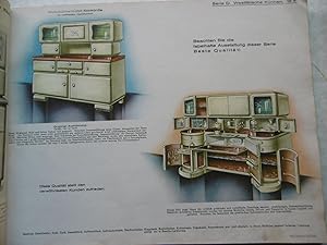 NEUESTE QUALITÄTS - KÜCHEN LETZTE MODELLE Mit 2 Preislisten Januar 1936 Firma Richard Hirschmann ...